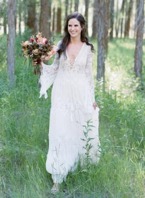 Svatební Šaty Boho Krása Divoké Duše