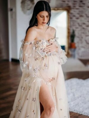 Svatební Šaty Boho Pohled Úsvitu
