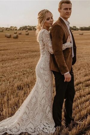 Svatební Šaty Boho Proud Ticha