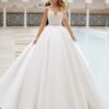 Sexy A Line Wedding Dress Lace Appliques Satin Bridal Dress Bohemian Wedding gowns Floor Length Customized vestido de noiva 6 H6c86abcc8c8f411c97028383799531708 Cropped
