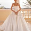 SoDigne Princess Taffeta Bride Dresses For Women Square Neck Wedding Party Dress Backless Bridal Gown robes de mariée Customized 8 S353d83eaa26a41df8d5db26404b34472a Cropped