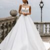 SoDigne A Line Princess Wedding Dresses Spaghetti strap Satin Modern Bride Dress Simple Corset Long Weddding Gowns Custom Made 7 S47270507314345eca92fccd8ece1d519o Cropped