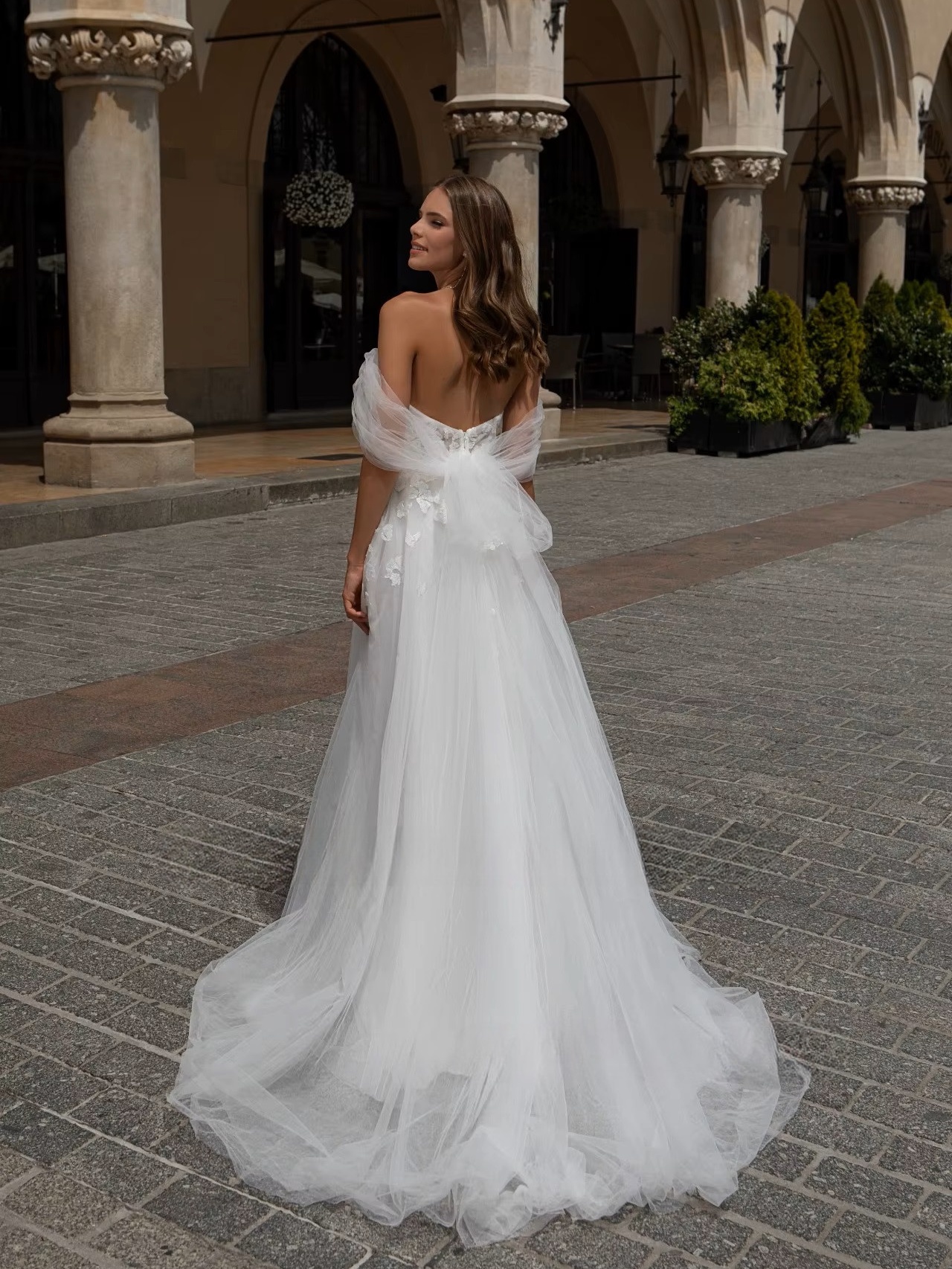 SoDigne Boho Wedding Dresses A-line Sweetheart Tulle Sleeveless Bride Gowns Long 2024 Women Bridal Dress robe de mariée 2 SoDigne Boho Wedding Dresses A-line Sweetheart Tulle Sleeveless Bride Gowns Long 2024 Women Bridal Dress robe de mariée - Obrázek 2