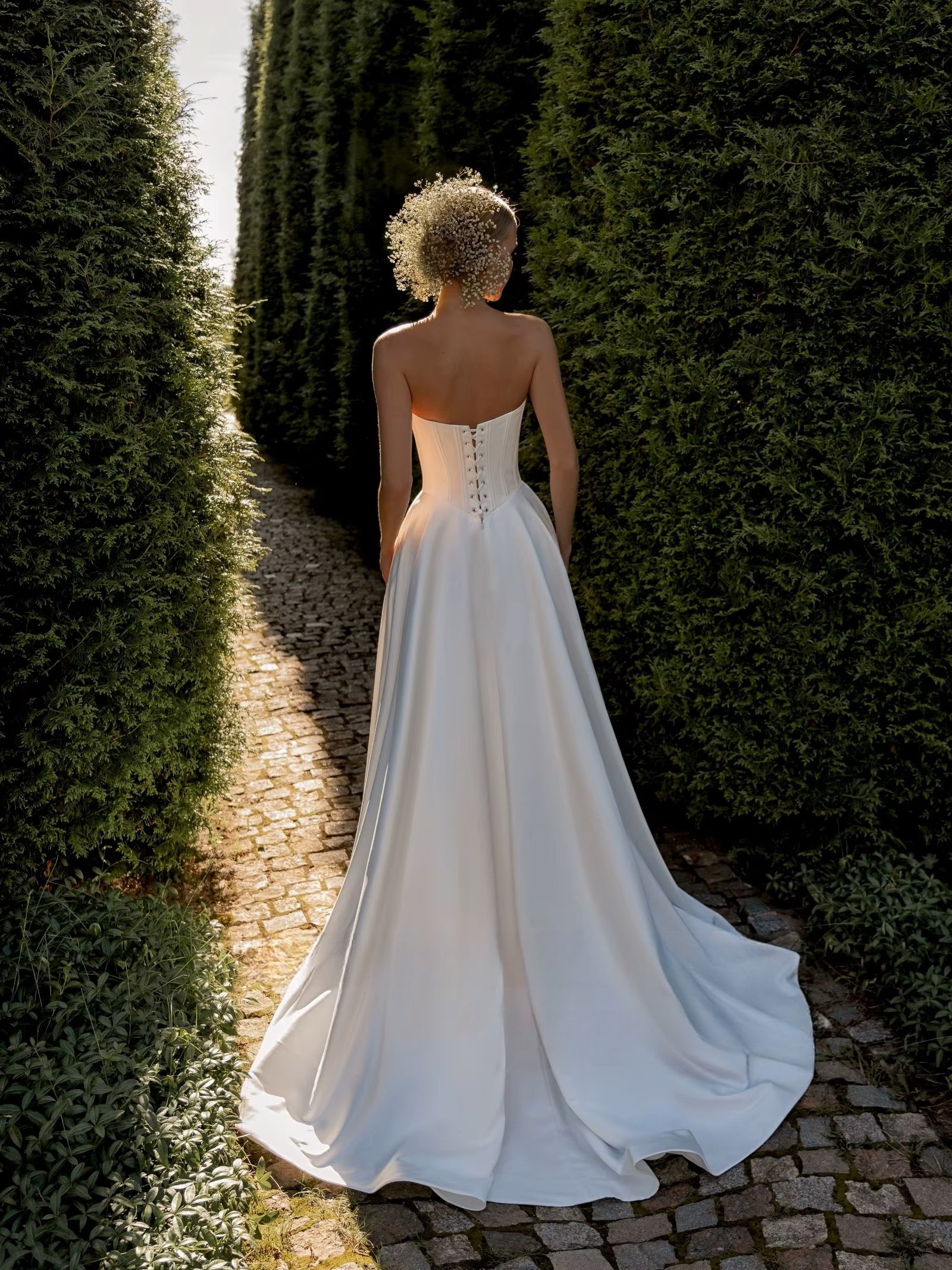 SoDigne A-line Satin Simple Wedding Dresses V-neck Sleeveless Bridal Dress 2025 Long Wedding Gown Robe De Mairee Customized 2 SoDigne A-line Satin Simple Wedding Dresses V-neck Sleeveless Bridal Dress 2025 Long Wedding Gown Robe De Mairee Customized - Obrázek 2
