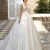SoDigne Country Wedding Dresses A-line Wedding Gown V-Neck Bride Dress Appliques Satin Bridal Gown Vestido De Novia Customized 7 Sf598a52695db4ce8af98386e9693d2a5h Cropped