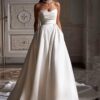 SoDigne Church Simple A Line Wedding Gown For Women Sweetheart Pleats Customized Wedding Dress Long Reception Party Bride Dress 5 Ab95c125db9064c4db79f23361ecc8080J Cropped