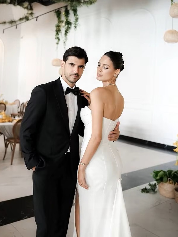 SoDigne Satin Mermaid Wedding Dress Sweetheart Sleeveless Bride Dresses 2025 Simple Bridal Gowns vestidos de novia Customized 4 SoDigne Satin Mermaid Wedding Dress Sweetheart Sleeveless Bride Dresses 2025 Simple Bridal Gowns vestidos de novia Customized - Obrázek 4