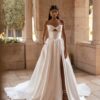 SoDigne A-line Simple Satin Wedding Dresses Sweetheart Sleeveless Bridal Dress Split Wedding Gown Robe De Mairee Customized 6 S0d0cac99ac024913a4c808c05b2537e6d Cropped