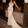 SoDigne Mermaid Simple Satin Wedding Dresses Halter Sleeveless Bridal Dress Long Bride Gown vestidos de novia Customized 6 S321417dd452f461d8fb1fa8555795818y
