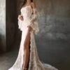 SoDigne Mermaid Lace Wedding Dresses Strapless Detachable Sleeves Bridal Dress Split Wedding Gown Robe De Mairee Customized 4 S3d53bd3823c6464a896a67e96bb2ba49L Cropped