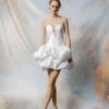 SoDigne A-line Satin Wedding Dress Sleeveless Sweetheart Bride Dresses Beach Ruched Mini Women Bridal Gowns Customized 7 S4c58b81b12684e95a4a4a5535f2d1f10V Cropped