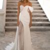Sexy Mermaid Wedding Dress 2025 Sequined One-Shoulder Sweetheart Split Pleat Open Back Bridal Gowns Vestidos De Noiva Customized 4 S54fcee9c22c7495f9174b1bd3f7507290 Cropped