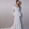 SoDigne Mermaid Lace/Satin Bride Dresses High Neck Full Sleeves Wedding Dress Long Bridal Gowns vestidos de novia Customized 7 S5e64cc2cd8bb426e91e99a8c883742a5s Cropped