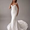 SoDigne Customized Mermaid Simple Wedding Dresses Sweetheart Sleeveless Beading Satin Bridal Dress Women Long Wedding Gown 4 S6e6dfcce99ef449f82c351023a7bc31c3 Cropped