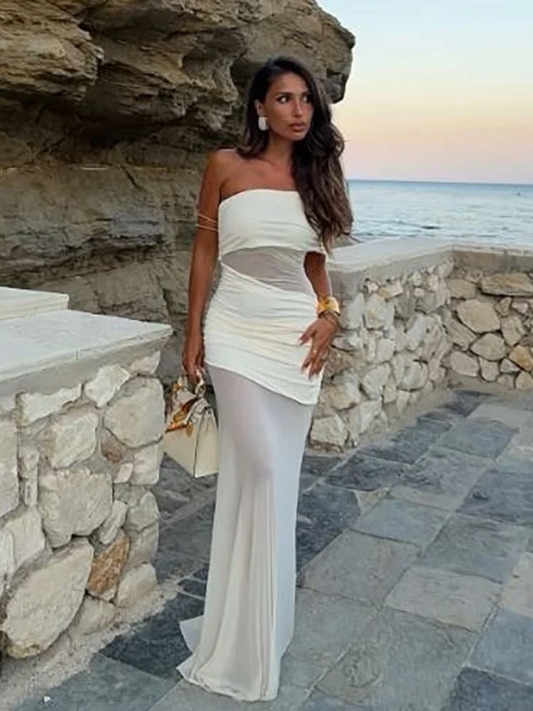 LORIE Lace Beach Wedding Dresses Strapless A-Line Satin Bride Gown Illusion Princess Bridal Dress vestidos de novia Customized 2 LORIE Lace Beach Wedding Dresses Strapless A-Line Satin Bride Gown Illusion Princess Bridal Dress vestidos de novia Customized - Obrázek 2