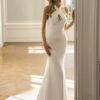 SoDigne Mermaid Simple Satin Wedding Dresses Sleeveless Halter Appliques Bridal Dress Elegant Wedding Gown Custom Made  3 S71b1998fd78e47b3806ef7b19be5aa1fv Cropped