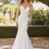 Elegant Sweetheart Mermaid Wedding Dress 2025 White Long Sleeve Open Back Lace Bridal Gown Train Vestido De Novia Customized 4 Sa1e54b77e2a246f5978b93d59bae45a8q Cropped