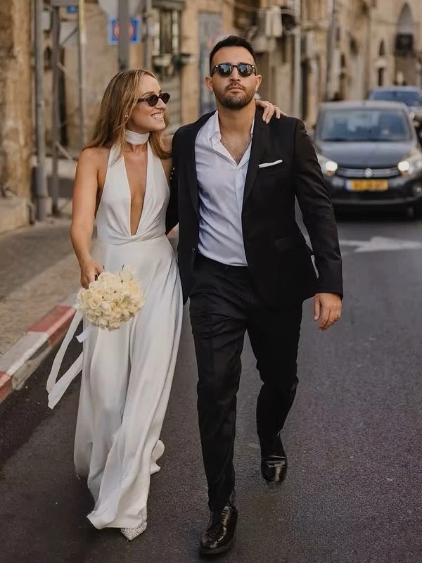 SoDigne Mermaid Simple Wedding Dresses Halter Sleeveless Bridal Dress Beach Long Wedding Gown Robe De Mairee Customized 2 SoDigne Mermaid Simple Wedding Dresses Halter Sleeveless Bridal Dress Beach Long Wedding Gown Robe De Mairee Customized - Obrázek 2