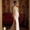 Modern Mermaid Wedding Dress Women 2025 Halter Pleat Side Split Open Back Sleeveless Bridal Gown Vestidos De Noiva Customized 11 Saf9e5c8af0564c7bb0e72df17a7d4b50B Cropped 600x800 1