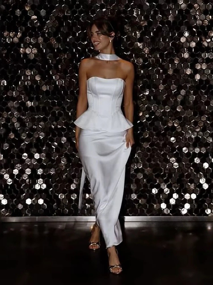 LORIE Corset Mermaid Wedding Dress Elegant Bobycon Two Pieces Strapless Bride Gown 2025 Customized Bride Dress vestidos de novia 2 LORIE Corset Mermaid Wedding Dress Elegant Bobycon Two Pieces Strapless Bride Gown 2025 Customized Bride Dress vestidos de novia - Obrázek 2