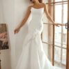SoDigne Mermaid Satin Wedding Dress Strapless Sleeveless Bride Dresses Women Long Bridal Gowns vestidos de novia Customized 4 Sb9c7ae56be6545f3bf8c3d16bd749d0d0 Cropped