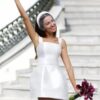 Customized Classic Mini Square Collar White Wedding Gown Dress Brides Sleeveless Elegant Backless Satin Spaghetti Straps Vestido 7 Scfbeedd09edd4f54817c8eeed5d15659o Cropped