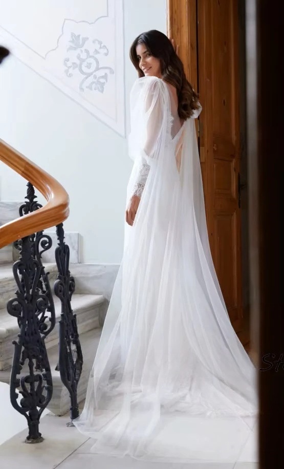 SoDigne Mermaid Boho Wedding Dresses Sweetheart Long Sleeves Lace Bridal Dress 2025 Beach Wedding Gown Robe De Mairee 2 SoDigne Mermaid Boho Wedding Dresses Sweetheart Long Sleeves Lace Bridal Dress 2025 Beach Wedding Gown Robe De Mairee - Obrázek 2